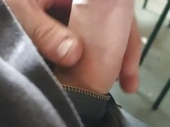 Jerking at dining table at work