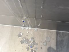 Big and messy cum wall