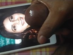 Cum tribute to actress