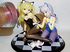 Kobato and Maria figure bukkake Sof (Failure)