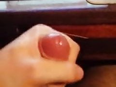 Cumshot after intensive handjob