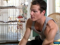 Watch the Yam-Sized Meatpipe Lads take on a huge dick & a cum-filled mouth