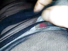 sperm in black my pants
