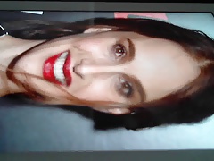 Cum on Natalie Portman -  january 2016