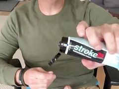 Intense orgasm and cumshot at home