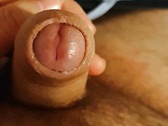Wanking before sleep