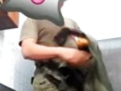 Militar mexicano desnudo