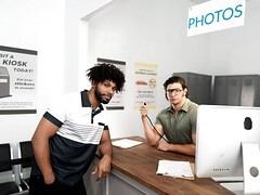 Black hunk gives white lover the cock he needs for an unforgettable time