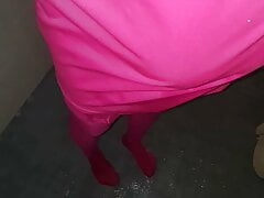 Duschen in Stockings  dwt nylon