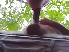 Sucking in the park