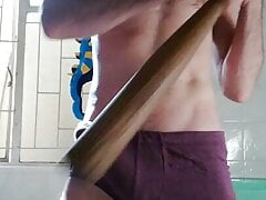 Saloh Cin Masturbating and Beating His Rock Hard Dick