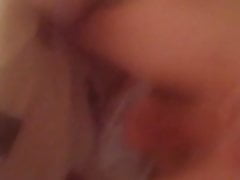 One end of the dildo