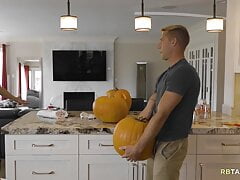 Are your eally jerking him off in a pumpkin?