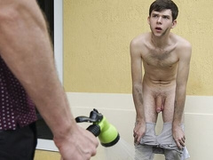 Dakota Lovell fucked by stepdad Trent Summers in the bathroom