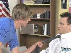 TeachTwinks Cheeky Twunks Kaiden Ertelle And Ethan Storm Get Highly Arms On