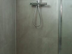 pissing the wifes black knickers