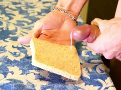 Do you need a break? Are you thirsty? you can taste my jizm on a glide of bread.