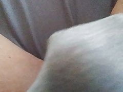 Uncutt lover playing with myself