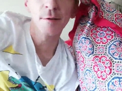 Thin man gets pummeled