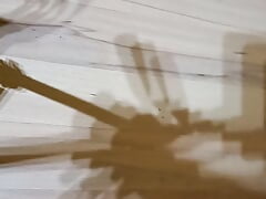 Man In Black Pointed Toe RoSa High Heels Shoes Masturbate And Big Cumshot