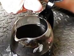 Coffee and cream