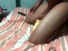 Wearing panty and bra first time