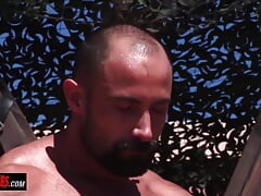 Alphamales.com - Gay Orgy with the bartender