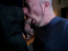 Deep Fellating Dude in Suit Jizm Gulp