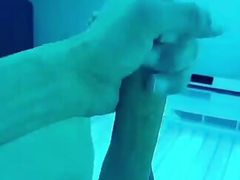 selfie im Solarium