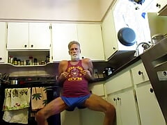 Kitchen Chores, Where my Husband Catches Me Jerking Off