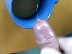 cumshot in Coffee cup
