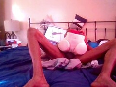 Black masturbate, ass fucking, sex toy
