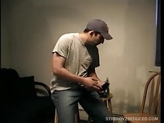 Blowing My Str8 Roomie Zack