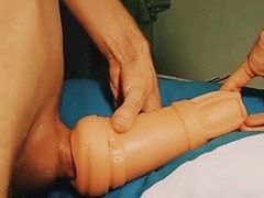 Super hot shaft gets a handjob in a sweet spot