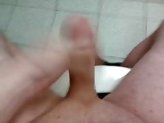 Pumping Out a Load of Cum in Shaw Conference Centre Washroom