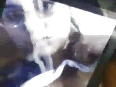 Cum shower on a horny bitch