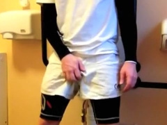 post-cycle jerk off at work