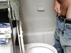 Taking a piss