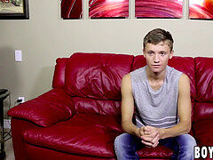 Lusty Matthew Cole was waiting all day to masturbate his prick