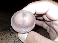 Trying to discharge a small dick