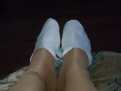 Nylon Feet in the Evening