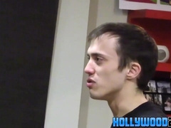 HOLLYWOOD 201 - BTS video with gay youngsters Kain Lanning and Jonathan Cole
