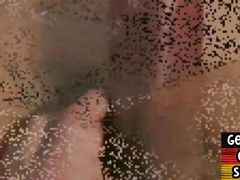 German athlete cock tugged for jizz in closeup angle