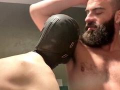 Armpit cum tribute, gay nipple, gay cum