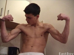 Pepino is happy to drink piss and splash cum