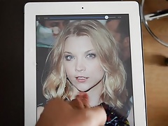 Cum on Natalie Dormer - july 2014
