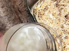Cooking with sperm