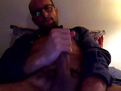 Sexy Daddy Bored at Home Wanks & Cums