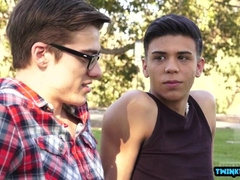 Arse Internal Ejaculation: Youngsters Buttfuck Butt Licking & Deep Ass Fucking for a Creampie