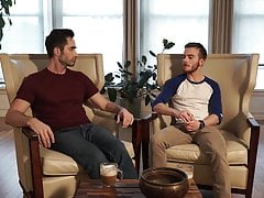 Michael Lucas and Luke Hudson